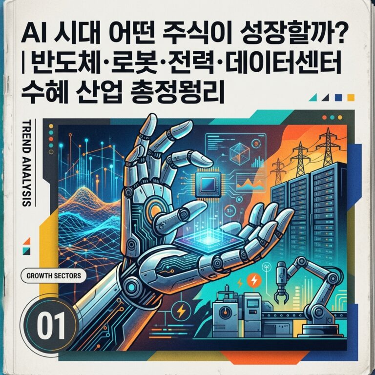 AI 시대 주식이 성장할까?｜반도체·로봇·전력·데이터센터